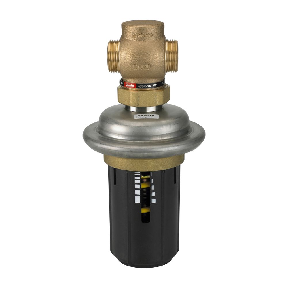 Danfoss Differenzdruckregler AVP, Rücklauf, DN 20, Kvs 6,3m3/h, 0,2-1 bar, PN 25, G 1... DANFOSS-003H6286 5702421538050 (Abb. 4)