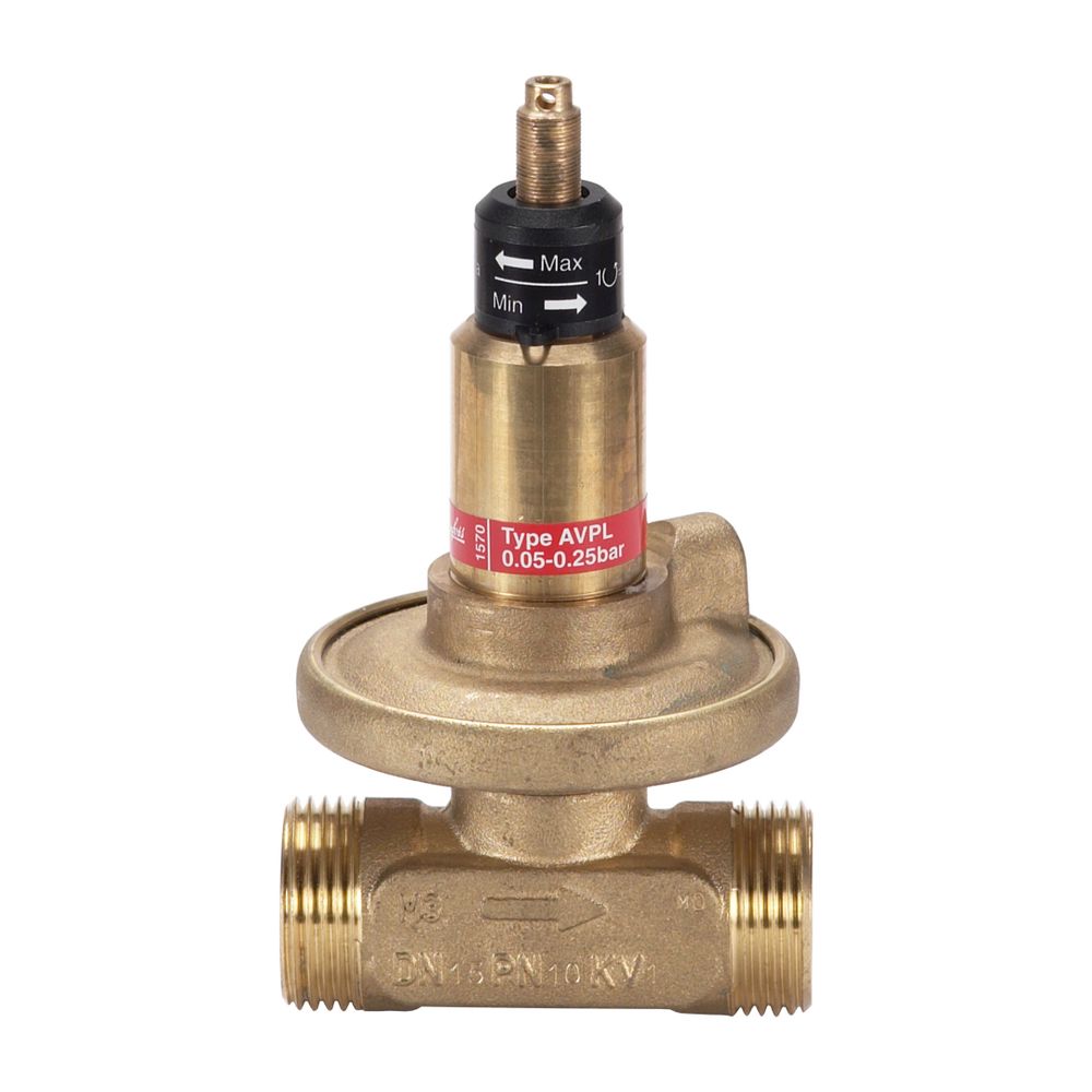 Danfoss Differenzdruckregler AVPL, DN 15, Kvs 1,0m3/h, 0,05-0,25 bar, PN 16, G 3/4" A... DANFOSS-003L5030 5702421600009 (Abb. 4)