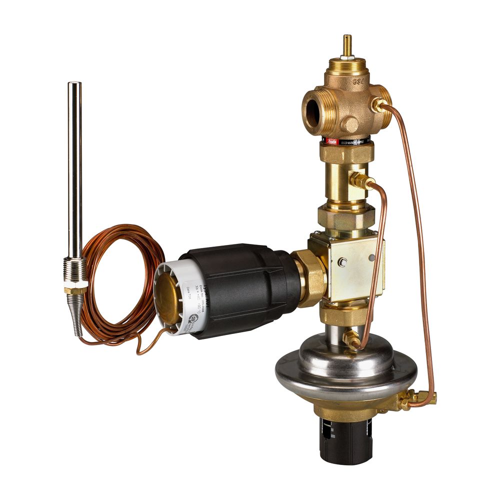 Danfoss Differenzdruck- und Volumenstromregler AVPQT, Kvs 8m3/h, Sollwert 0,0,2/0,2-1... DANFOSS-003H6809 5702421543306 (Abb. 6)