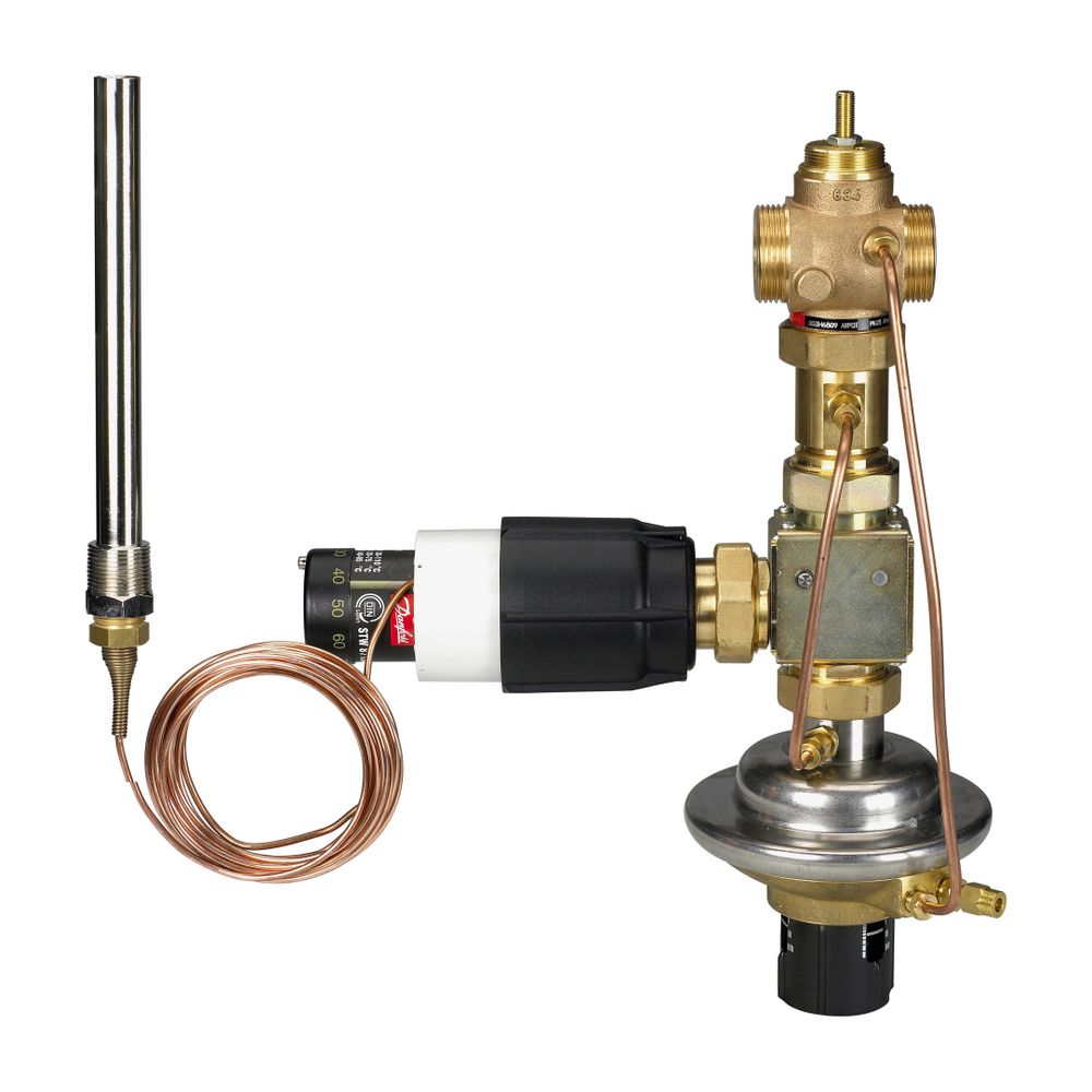 Danfoss Differenzdruck- und Volumenstromregler AVPQT, Kvs 8m3/h, Sollwert 0,0,2/0,2-... DANFOSS-003H6809 5702421543306 (Abb. 16)