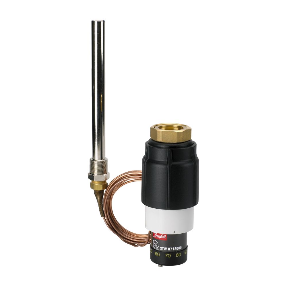 Danfoss Sicherheitstemperaturwächter STM, Temperatur-Sollwert 20-75 Grad C, R 3/4", m... DANFOSS-065-0609 5702421544310 (Abb. 2)