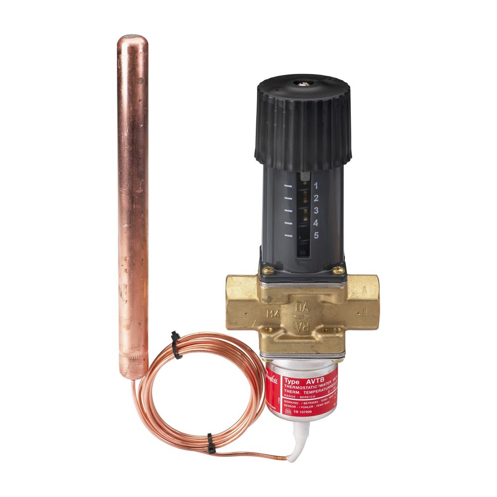 Danfoss Temperaturregler AVTB 20, G 1" A, Sollwertbereich 20-60 Grad C, Kvs 3,4m3/h, ... DANFOSS-003N5115 5702421100509 (Abb. 4)