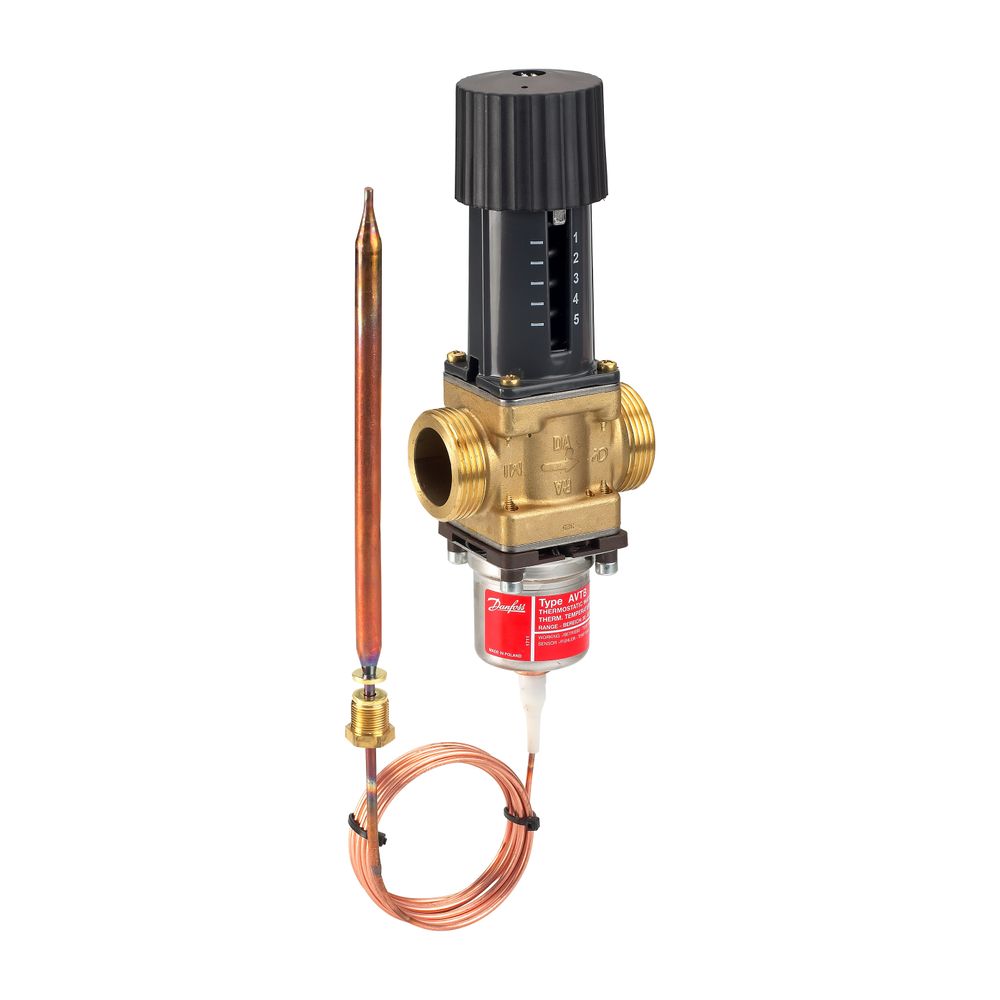 Danfoss Temperaturregler AVTB 25, G 1 1/4" A, Sollwertbereich 20-60 Grad C, Kvs 5,5m3... DANFOSS-003N5116 5702421100516 (Abb. 3)