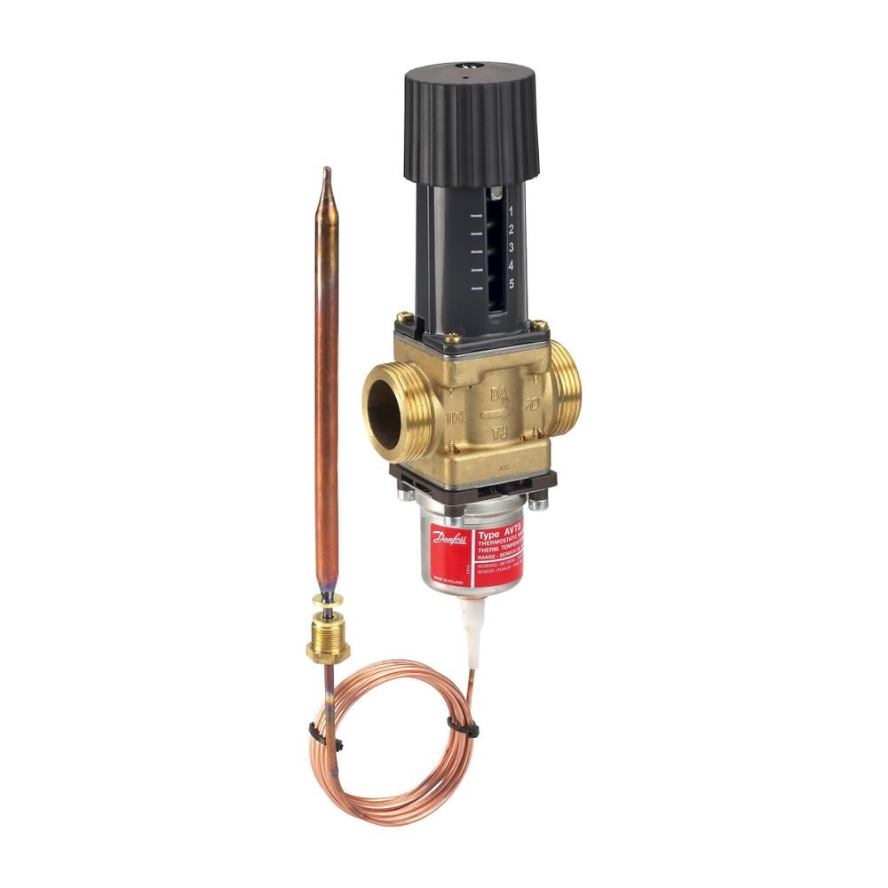 Danfoss Temperaturregler AVTB 25, G 1 1/4" A, Sollwertbereich 20-60 Grad C, Kvs 5,5m3... DANFOSS-003N5116 5702421100516 (Abb. 6)