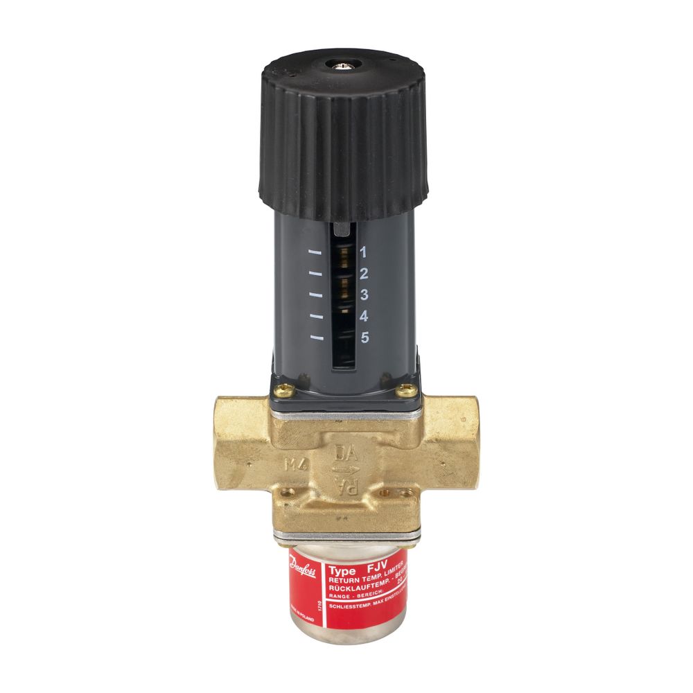 Danfoss Thermischer Rücklauftemperaturbegrenzer FJV, DN 25, Rp 1", 20-60 Grad C, Kvs ... DANFOSS-003N4250 5702421100288 (Abb. 4)