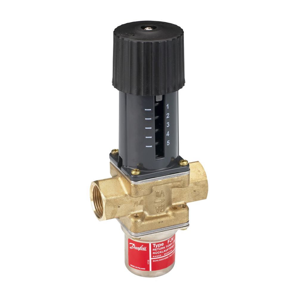 Danfoss Thermischer Rücklauftemperaturbegrenzer FJV, DN 25, Rp 1", 20-60 Grad C, Kvs ... DANFOSS-003N4250 5702421100288 (Abb. 6)