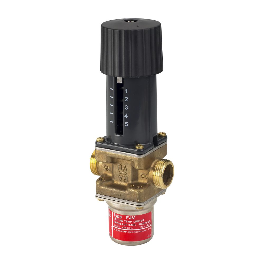 Danfoss Thermischer Rücklauftemperaturbegrenzer FJV, DN 15, Rp 1/2", 20-60 Grad C, Kv... DANFOSS-003N2250 5702421100141 (Abb. 2)