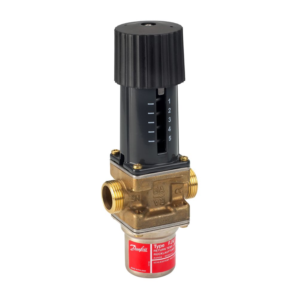Danfoss Thermischer Rücklauftemperaturbegrenzer FJV, DN 15, G 3/4" AG, 20-60 Grad C, ... DANFOSS-003N5117 5702421100523 (Abb. 3)