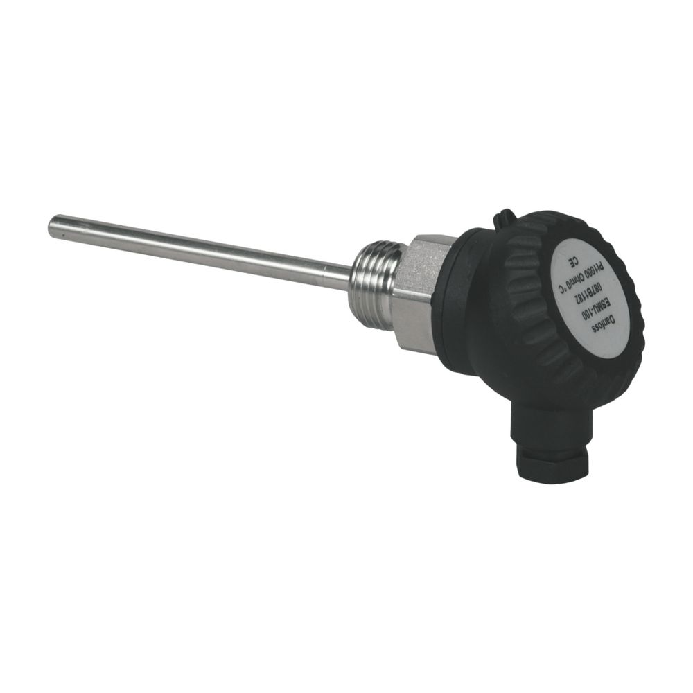 Danfoss Tauchfühler ESMU-100, Edelstahl Pt1000, für alle ECL Comfort Regler, 087B118... DANFOSS-087B1182 5702421064528 (Abb. 10)
