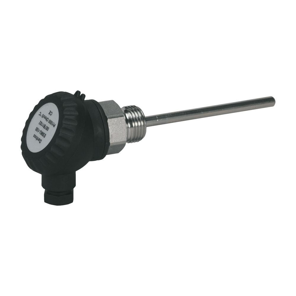 Danfoss Tauchfühler ESMU-100, Edelstahl Pt1000, für alle ECL Comfort Regler, 087B1182... DANFOSS-087B1182 5702421064528 (Abb. 6)