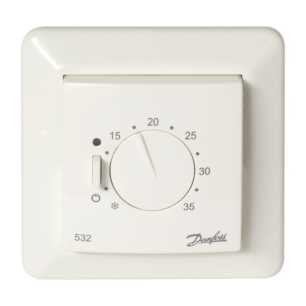 Danfoss elektronisches Thermostat ECtemp 532 230V, 5-35 Grad C mit Raum-/Leitungsfühl... DANFOSS-088L0035 5703466129005 (Abb. 2)
