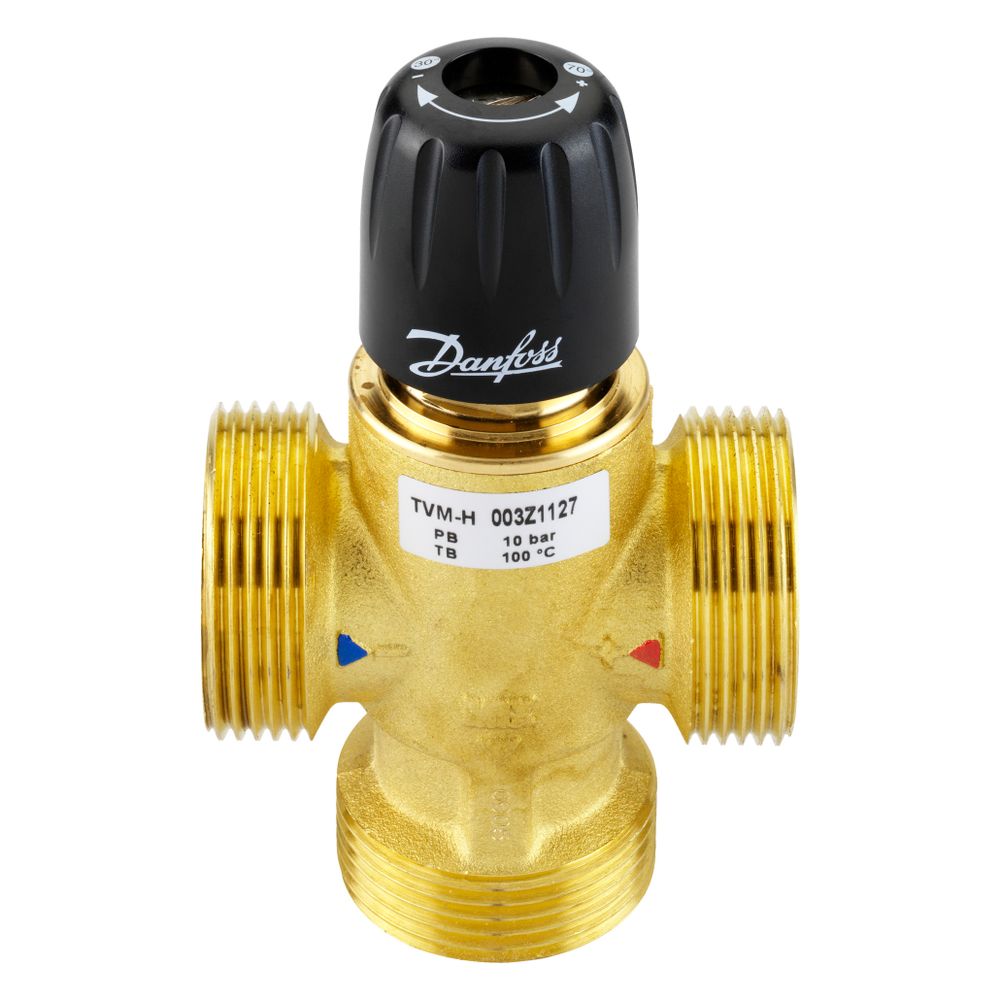 Danfoss Mischventil TVM-H 25, DN 25, PN 10, Kvs 3,0m3/h, G 1 1/4" AG, 30-70 Grad C... DANFOSS-003Z1127 5702421524756 (Abb. 4)