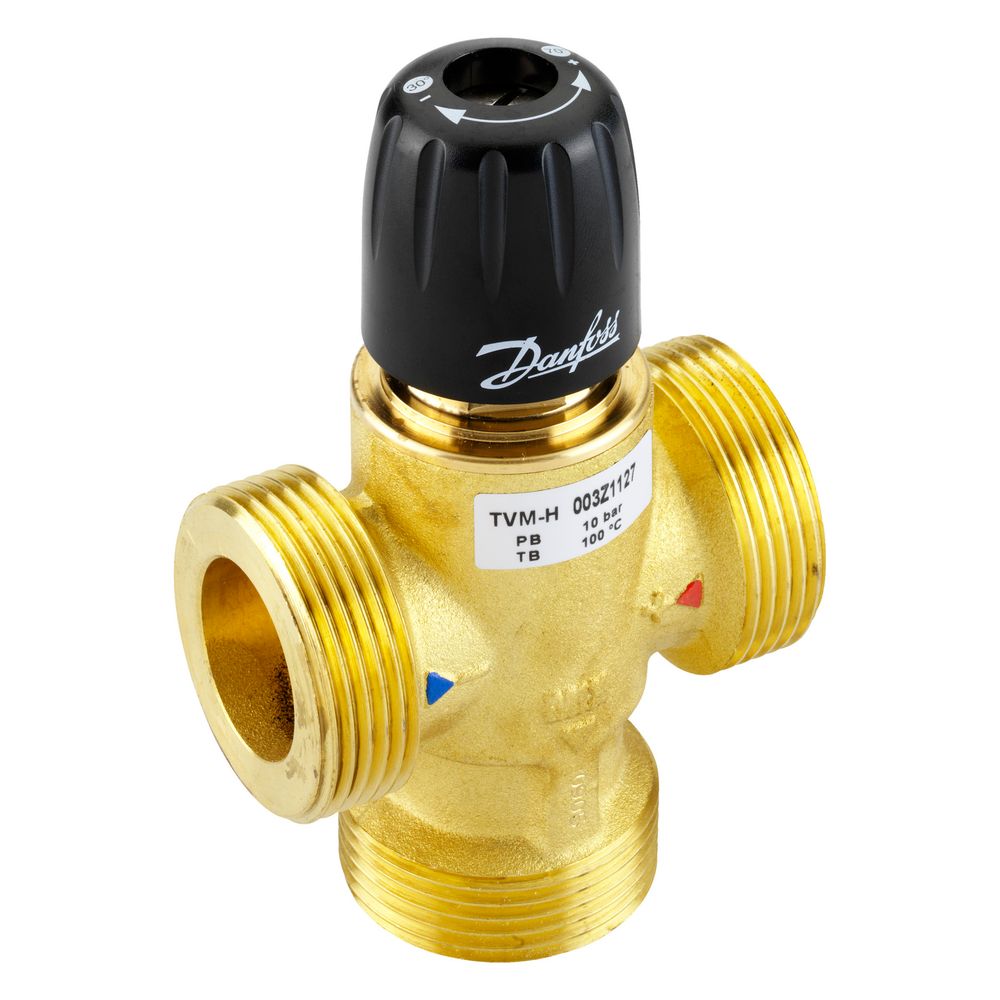 Danfoss Mischventil TVM-H 25, DN 25, PN 10, Kvs 3,0m3/h, G 1 1/4" AG, 30-70 Grad C... DANFOSS-003Z1127 5702421524756 (Abb. 5)