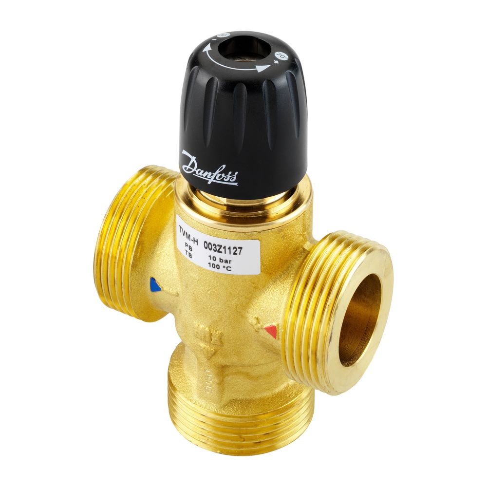 Danfoss Mischventil TVM-H 25, DN 25, PN 10, Kvs 3,0m3/h, G 1 1/4" AG, 30-70 Grad C... DANFOSS-003Z1127 5702421524756 (Abb. 3)