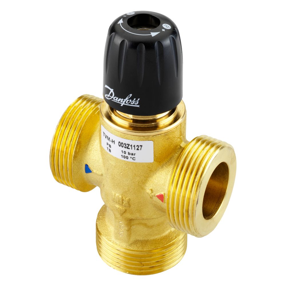 Danfoss Mischventil TVM-H 25, DN 25, PN 10, Kvs 3,0m3/h, G 1 1/4" AG, 30-70 Grad C... DANFOSS-003Z1127 5702421524756 (Abb. 6)