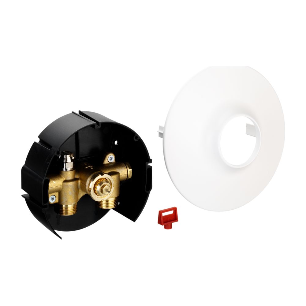 Danfoss Wandeinbaukasten für Fussbodenheizung Abdeckung quadratisch G 3/4" A, 003L100... DANFOSS-003L1000 5702420037714 (Abb. 2)