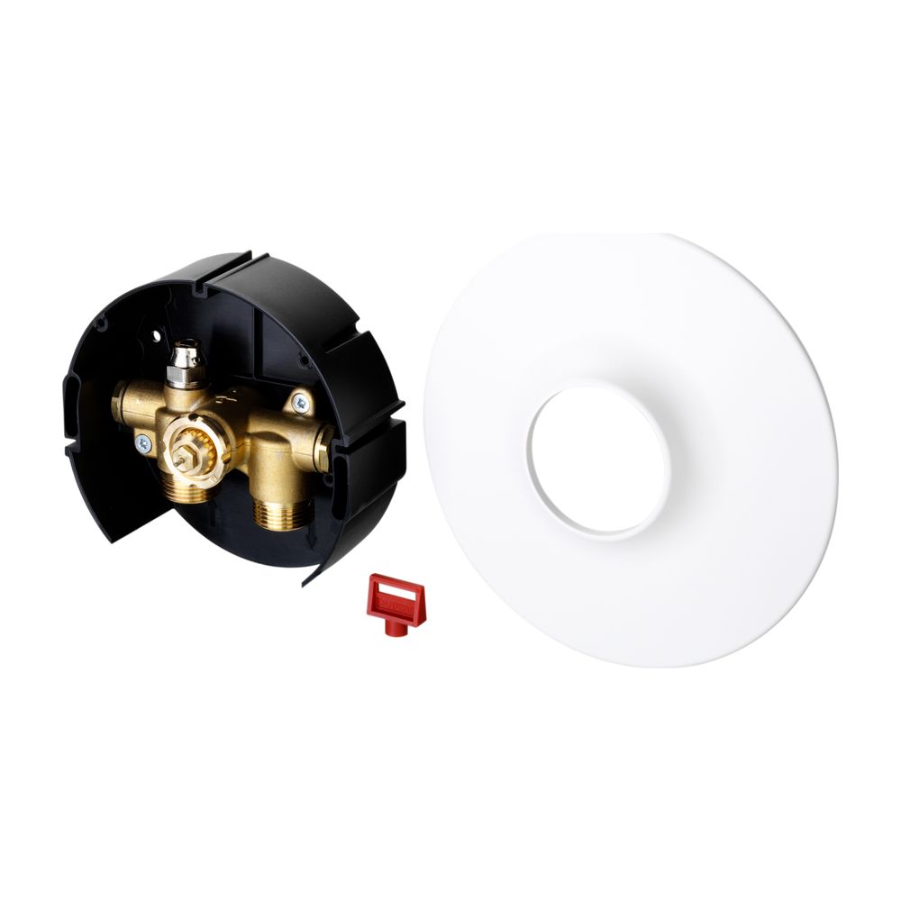 Danfoss Wandeinbaukasten für Fussbodenheizung Abdeckung quadratisch G 3/4" A, 003L100... DANFOSS-003L1000 5702420037714 (Abb. 3)