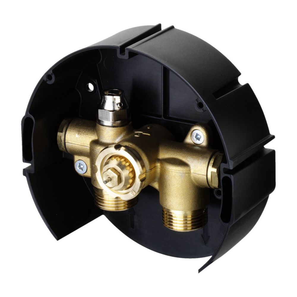 Danfoss Wandeinbaukasten für Fussbodenheizung Abdeckung quadratisch G 3/4" A, 003L100... DANFOSS-003L1000 5702420037714 (Abb. 6)