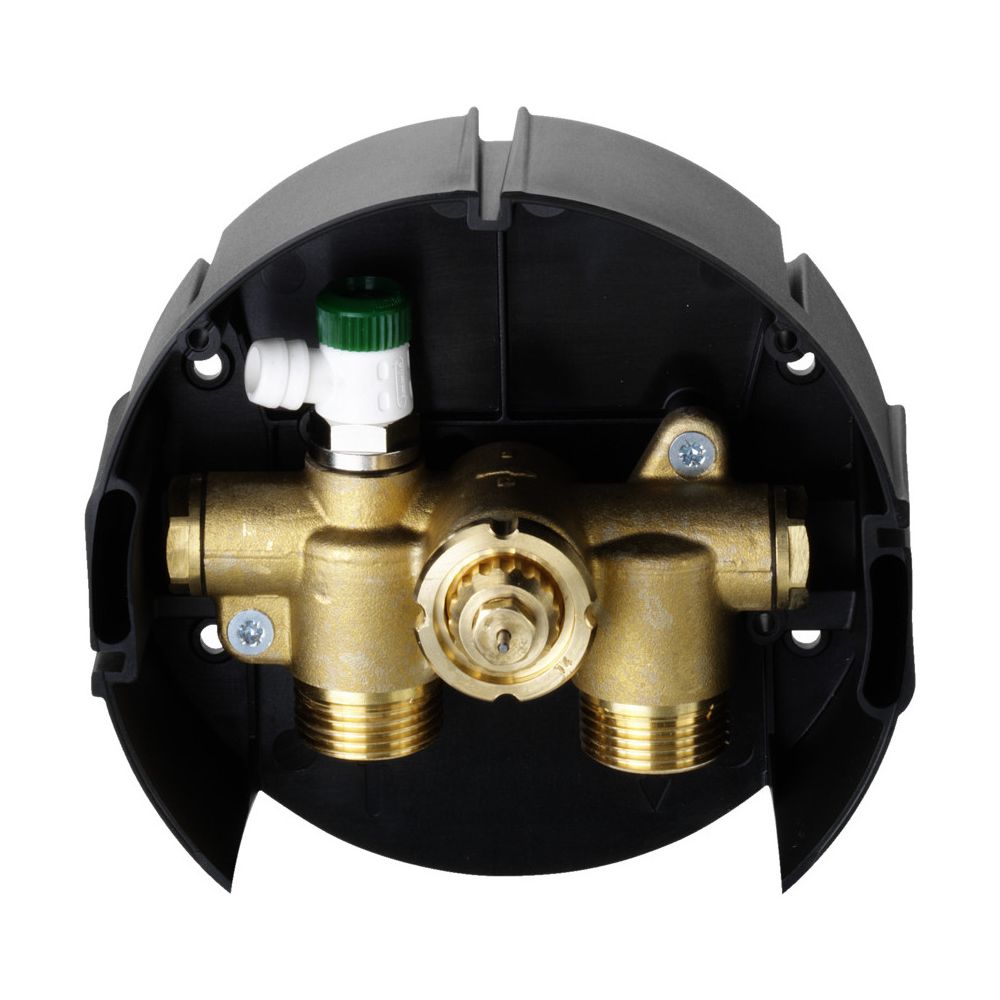 Danfoss Wandeinbaukasten für Fussbodenheizung Abdeckung rund, G 3/4" A, 003L1015... DANFOSS-003L1015 5702420047638 (Abb. 4)
