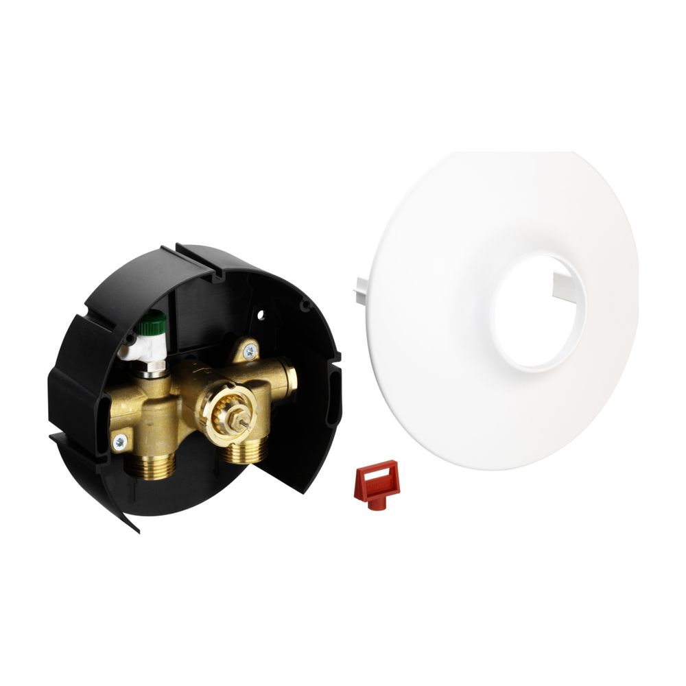 Danfoss Wandeinbaukasten für Fussbodenheizung Abdeckung rund, G 3/4" A, 003L1015... DANFOSS-003L1015 5702420047638 (Abb. 5)