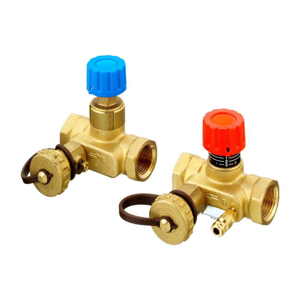 Danfoss Absperrventil und Regulierventil Set USV, DN 15, mit USV-I und USV-M, Rp 1/2"... DANFOSS-003Z2141 5702420068121 (Abb. 3)