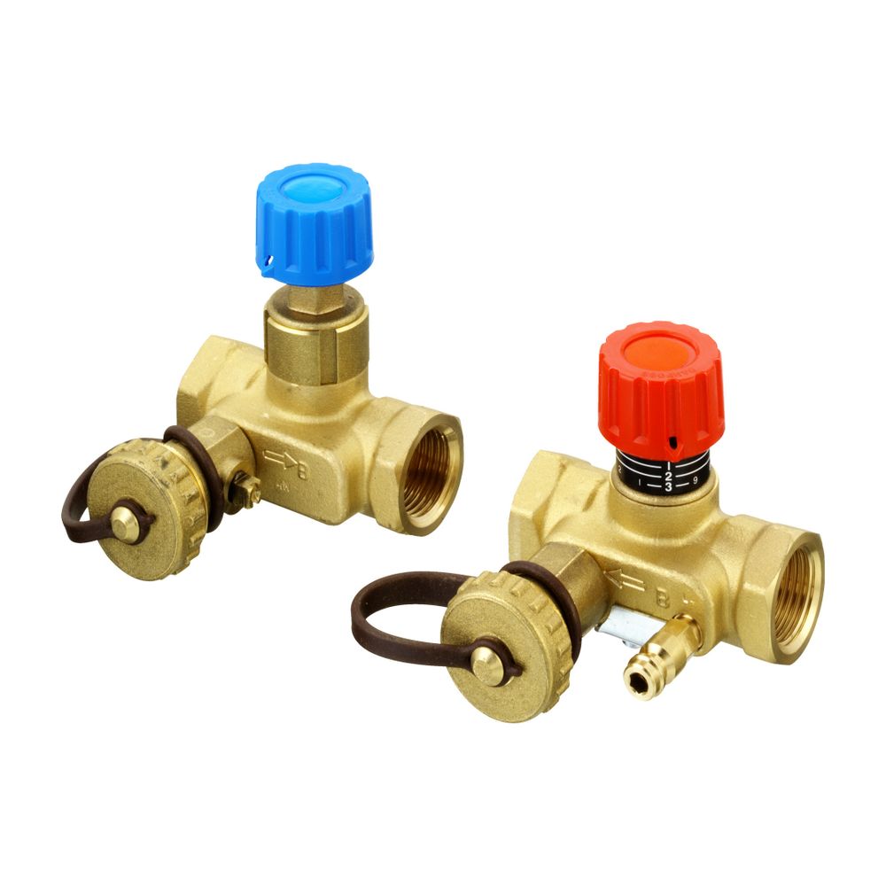 Danfoss Absperrventil und Regulierventil Set USV, DN 15, mit USV-I und USV-M, Rp 1/2"... DANFOSS-003Z2141 5702420068121 (Abb. 9)