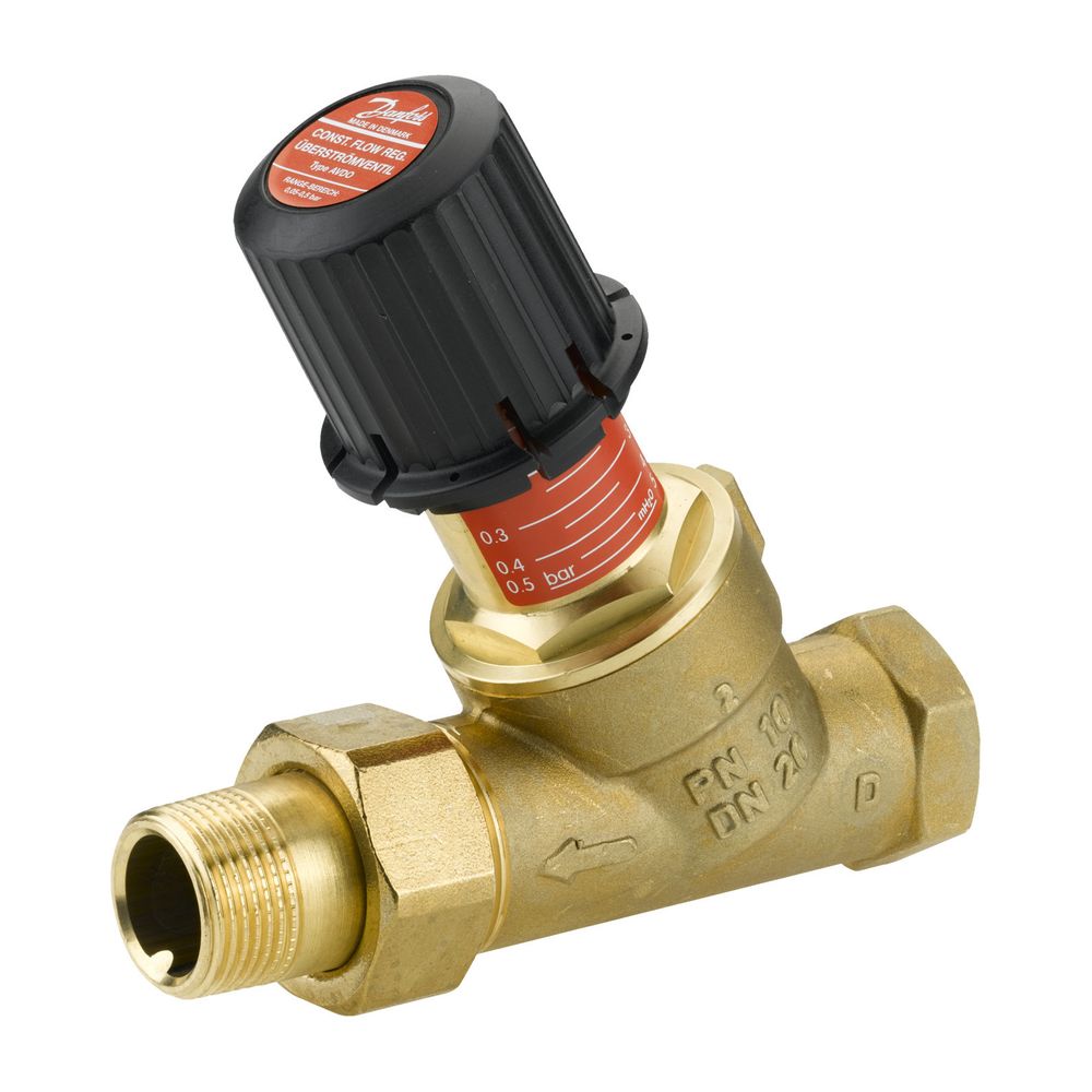 Danfoss Überströmventil AVDO, DN 20, Rp 3/4", Durchgangsausführung, mit Innen-Muffeng... DANFOSS-003L6023 5702420018003 (Abb. 5)