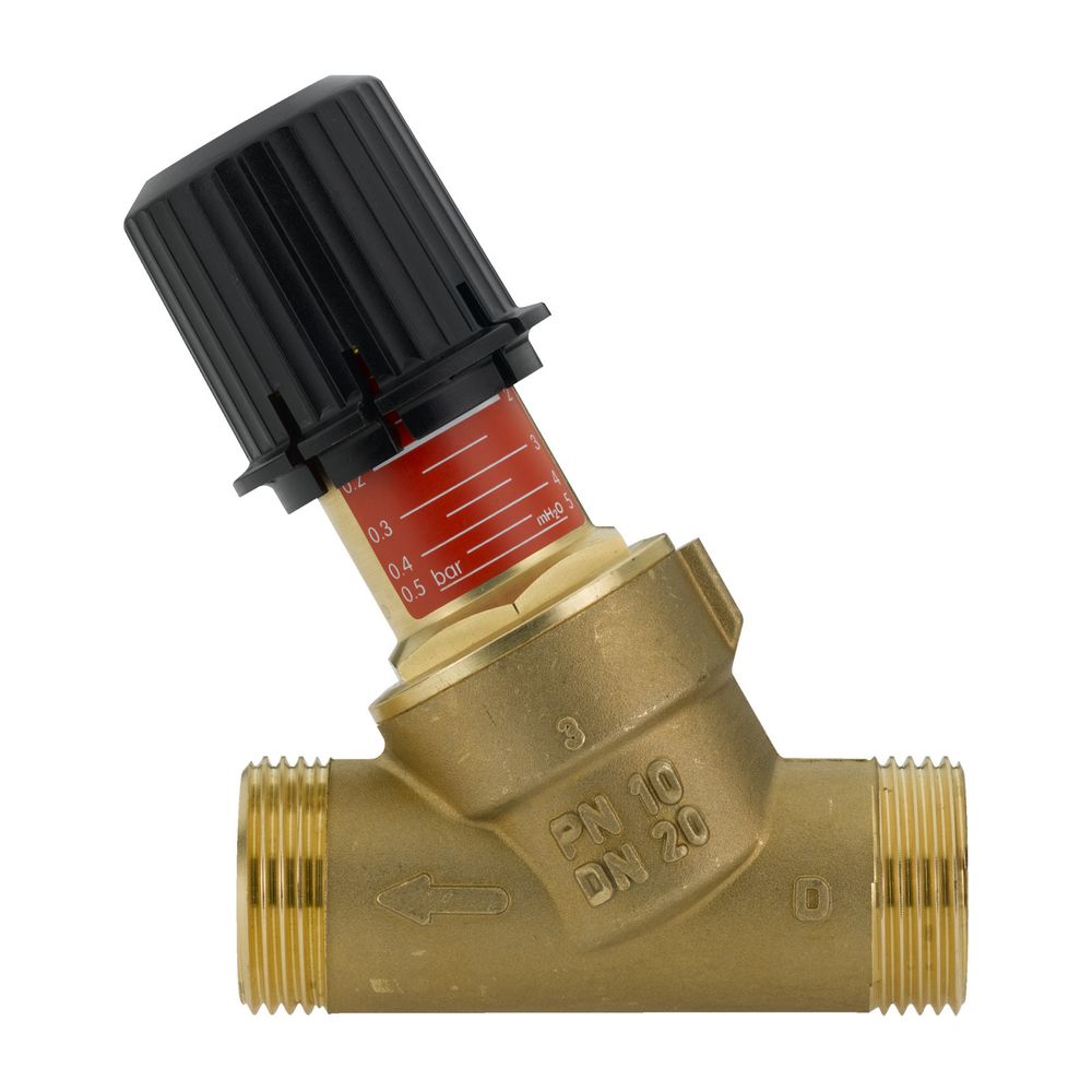 Danfoss Überströmventil AVDO, DN 20, G 1" AG, Durchgangsausführung, mit AG für Klemmr... DANFOSS-003L6025 5702420017990 (Abb. 4)