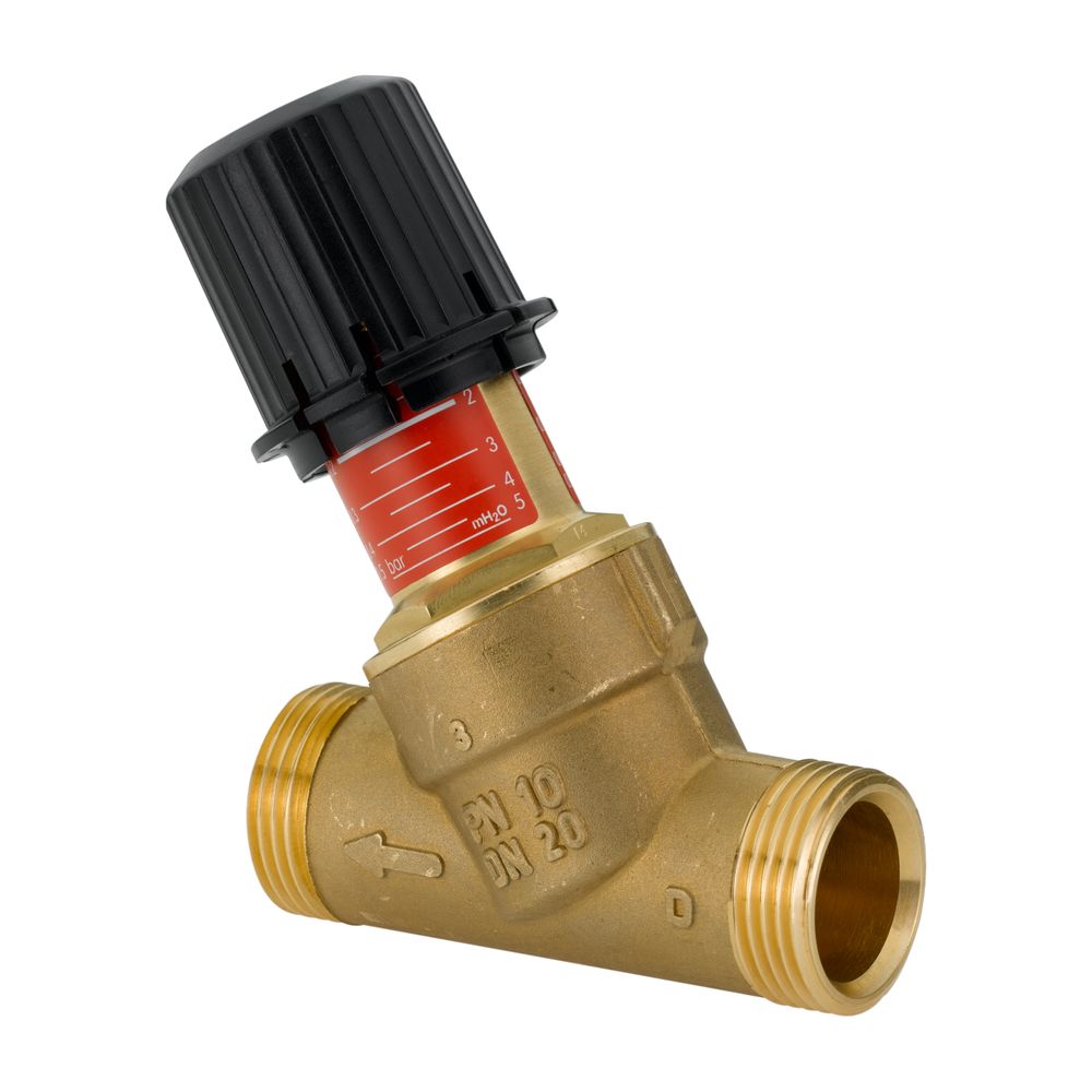 Danfoss Überströmventil AVDO, DN 20, G 1" AG, Durchgangsausführung, mit AG für Klemmr... DANFOSS-003L6025 5702420017990 (Abb. 3)