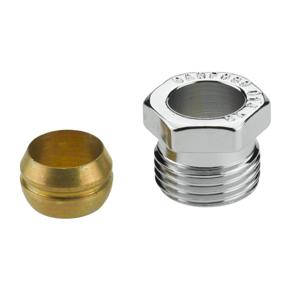 Danfoss Klemmverbinder, R 1/2" Außengewinde auf 14mm, für Stahl- und Kupferrohre, ver... DANFOSS-013G4194 5702420071459 (Abb. 2)