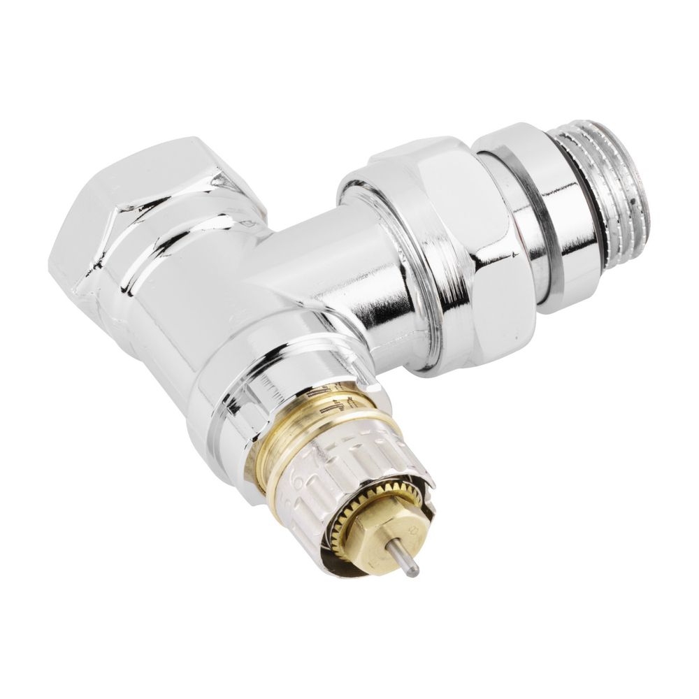 Danfoss Ventilgehäuse RA-NCX, DN 15, R 1/2", Eckausführung, verchromt, 013G4237... DANFOSS-013G4237 5702420072500 (Abb. 6)