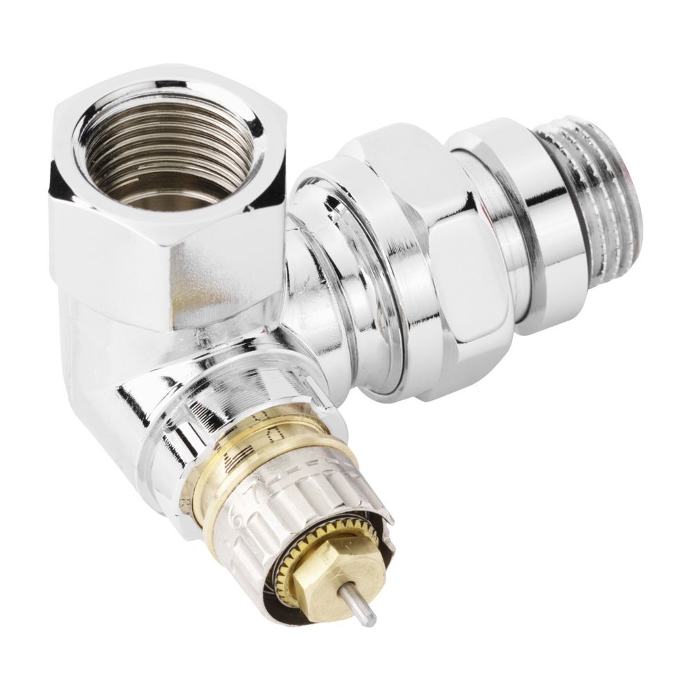 Danfoss Ventilgehäuse RA-NCX, DN 15, R 1/2", Winkelausführung rechts, verchromt, 013G... DANFOSS-013G4239 5702420072180 (Abb. 6)