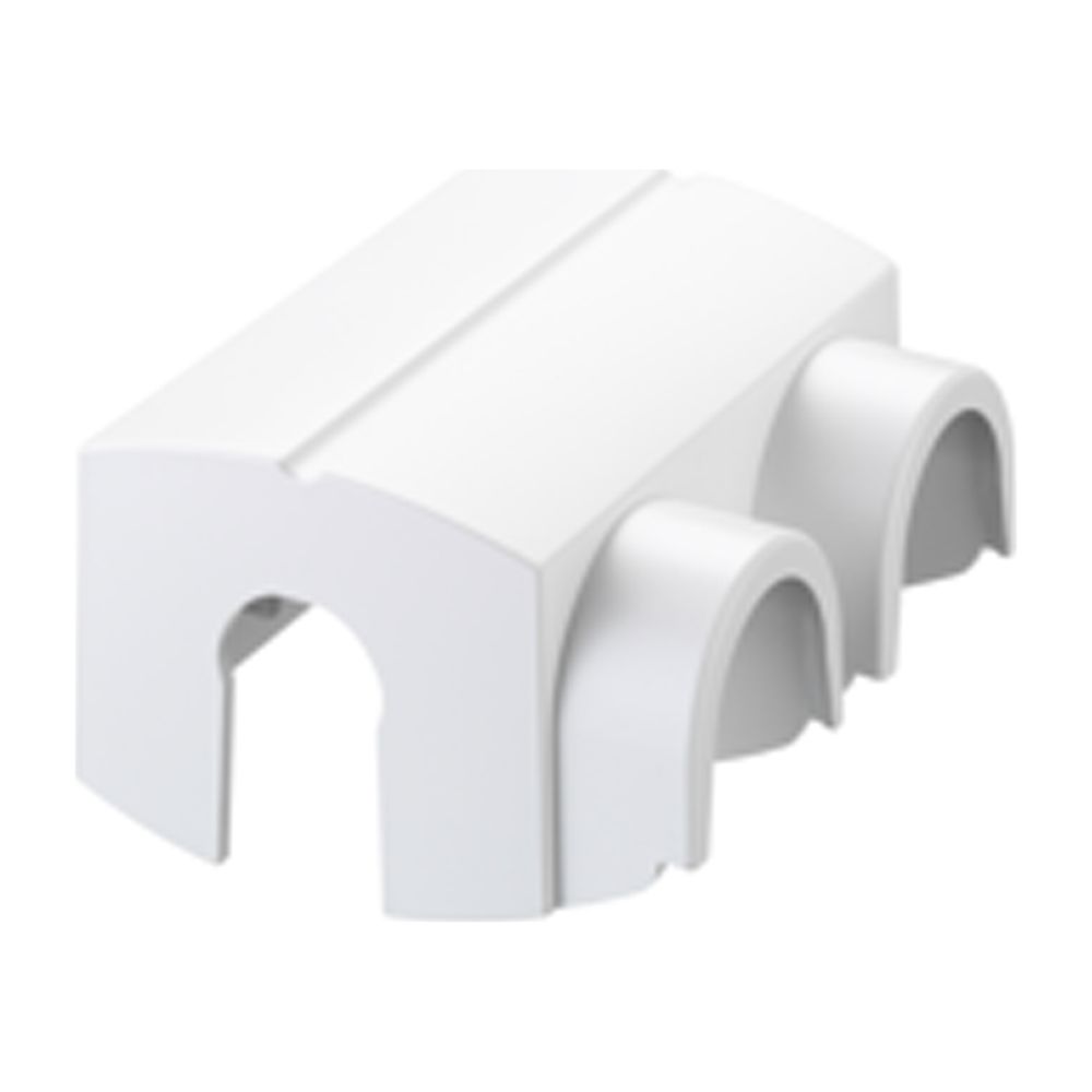 Danfoss Kunststoffabdeckung für VHS, Eckausführung, Badheizkörper, Weiß, 013G4673... DANFOSS-013G4673 5702420052533 (Abb. 2)