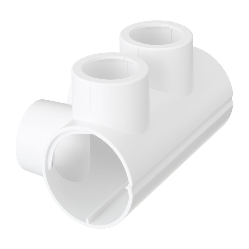 Danfoss Kunststoffverkleidung für VHS, Eckausführung, Rund, Kunststoff, RAL 9016, 013... DANFOSS-013G4755 5702420041070 (Abb. 2)