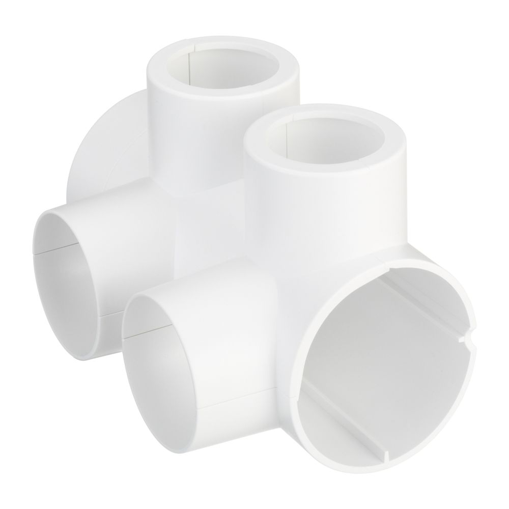 Danfoss Kunststoffverkleidung für VHS, Eckausführung, Rund, Kunststoff, RAL 9016, 013... DANFOSS-013G4755 5702420041070 (Abb. 3)