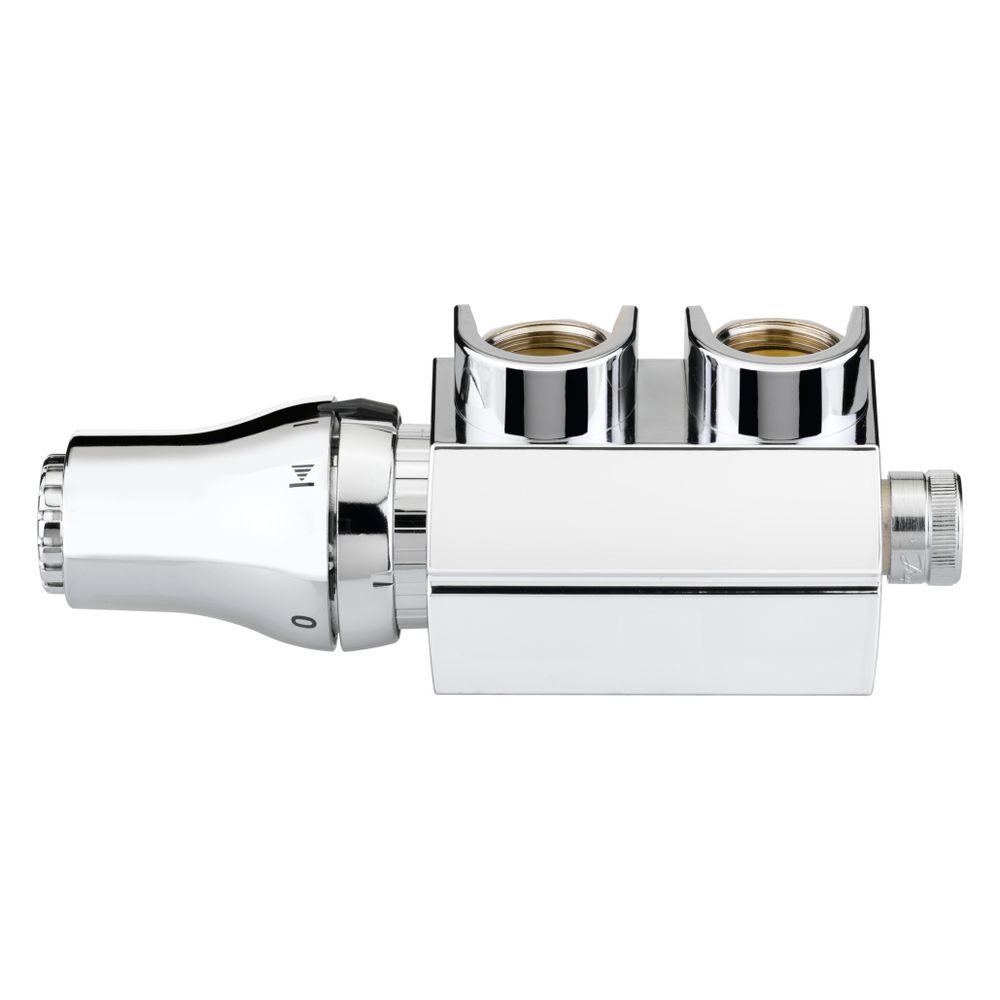 Danfoss Anschluss-Set VHS Ventilset RAS-D Eck, 50mm, Rp 1/2" x G 3/4", Matt vernickel... DANFOSS-013G4777 5702420046464 (Abb. 4)