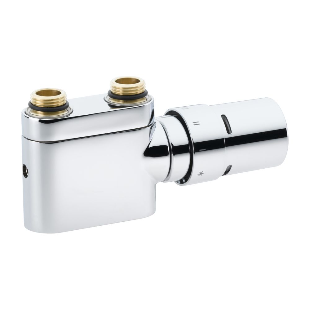 Danfoss Anschlussarmatur VHX Duo Set R 1/2", Durchgangsausführung, Chrom, 013G4276... DANFOSS-013G4276 5702420072777 (Abb. 5)