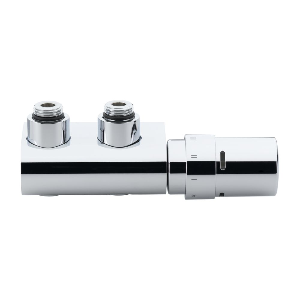 Danfoss Anschlussarmatur VHX Duo Set R 1/2", Eckausführung, Chrom, 013G4279... DANFOSS-013G4279 5702420073200 (Abb. 4)