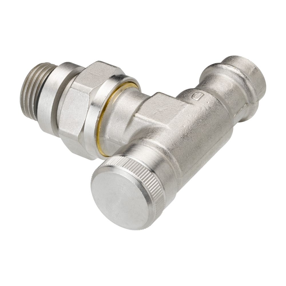 Danfoss Rücklaufverschraubung RLV 15, R 1/2", Pressfit, Eckausführung, vernickelt, 00... DANFOSS-003L1825 5702420091723 (Abb. 5)