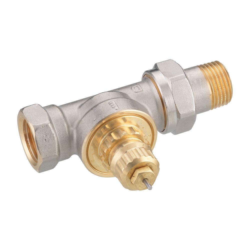 Danfoss Ventilgehäuse RA-G, DN 15, R 1/2", Durchgangsausführung, matt vernickelt, 013... DANFOSS-013G1675 5702420111247 (Abb. 3)