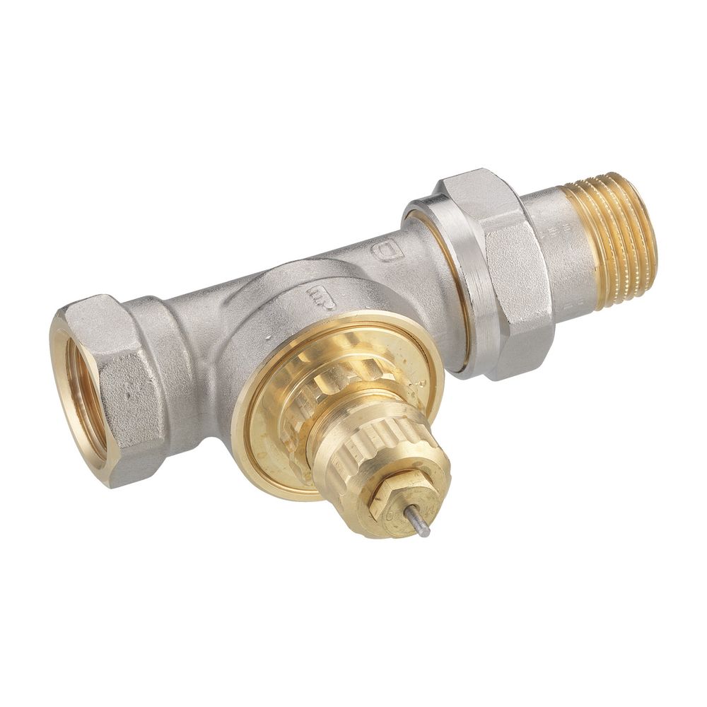 Danfoss Ventilgehäuse RA-G, DN 15, R 1/2", Durchgangsausführung, matt vernickelt, 013... DANFOSS-013G1675 5702420111247 (Abb. 6)