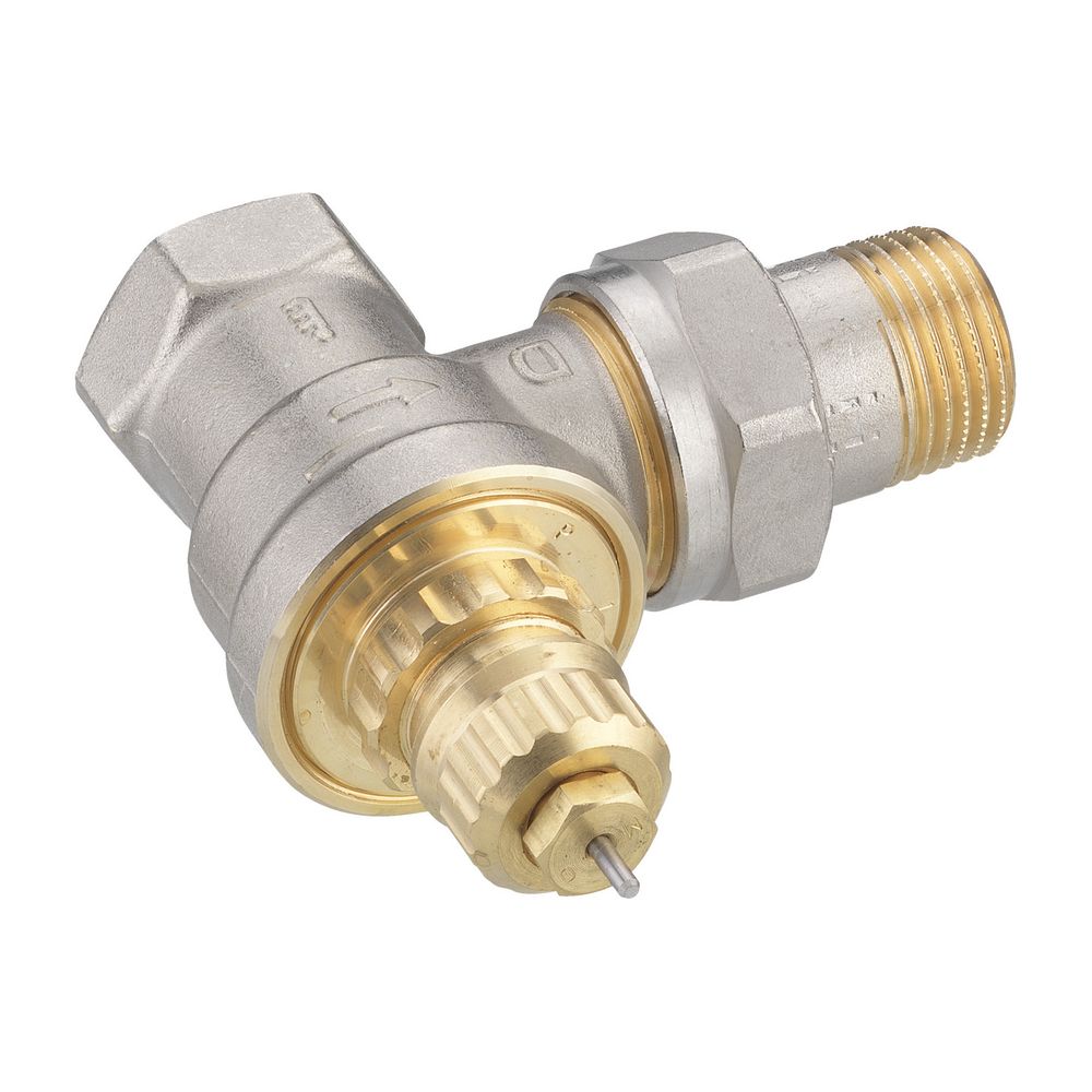 Danfoss Ventilgehäuse RA-G, DN 15, R 1/2", Eckausführung, matt vernickelt, 013G1676... DANFOSS-013G1676 5702420111254 (Abb. 6)