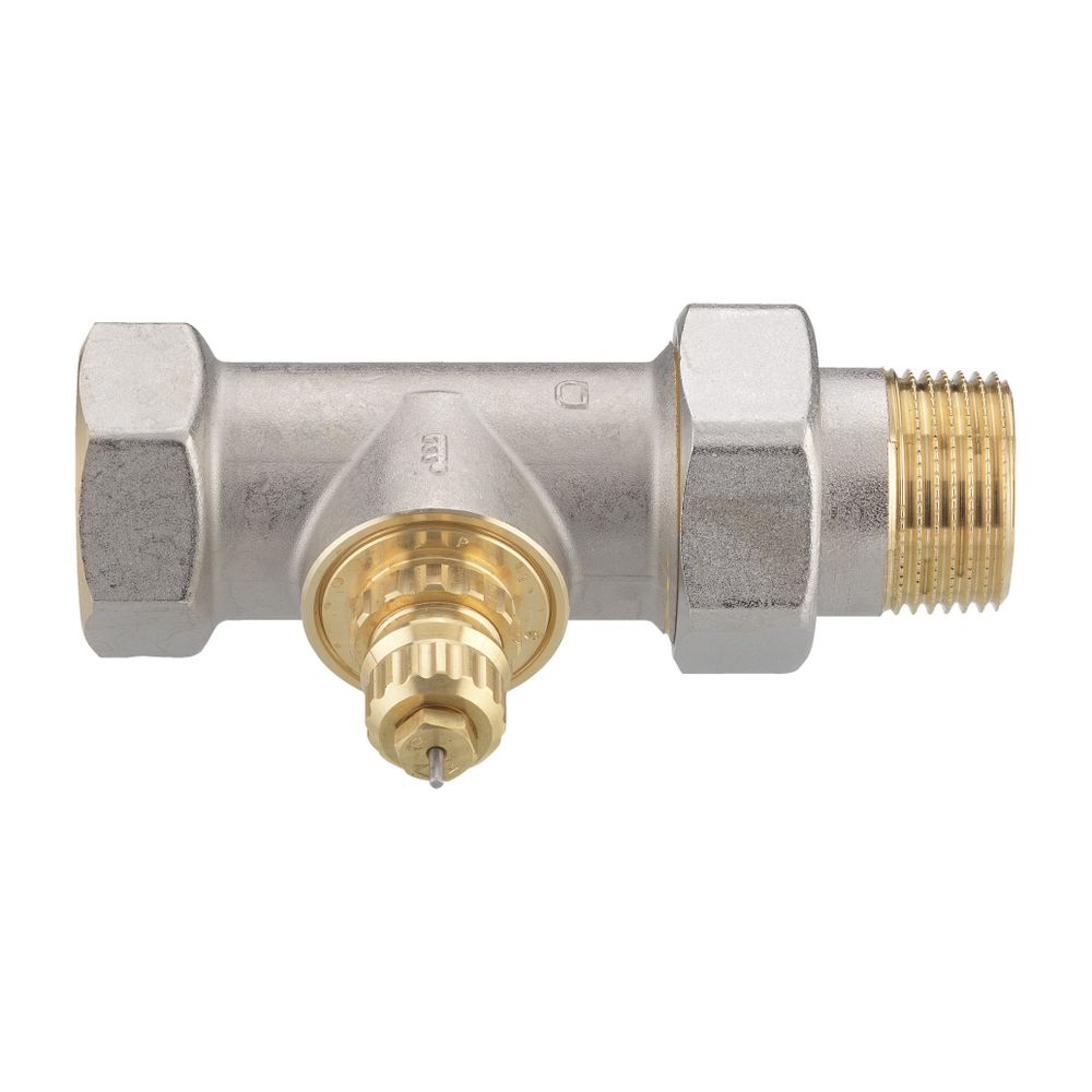 Danfoss Ventilgehäuse RA-G, DN 25, R 1/1", Durchgangsausführung, matt vernickelt, 013... DANFOSS-013G1679 5702420111278 (Abb. 4)