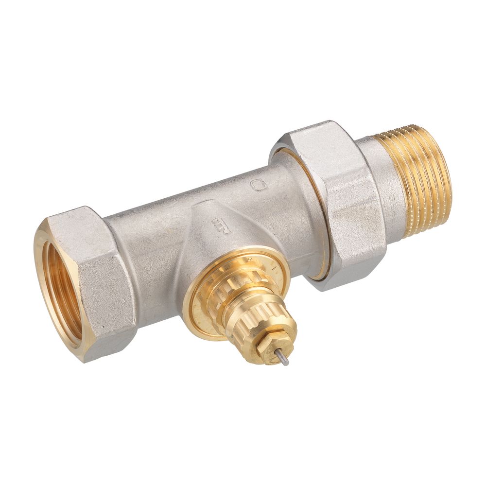 Danfoss Ventilgehäuse RA-G, DN 25, R 1/1", Durchgangsausführung, matt vernickelt, 013... DANFOSS-013G1679 5702420111278 (Abb. 3)