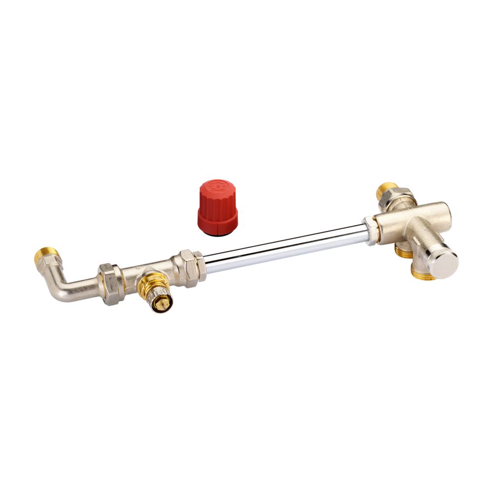 Danfoss Ventilgehäuse RA-K Durchgangsausführung mit Bogen, R 1/2", Kvs: 2,5, 013G3363... DANFOSS-013G3363 5702420031798 (Abb. 2)