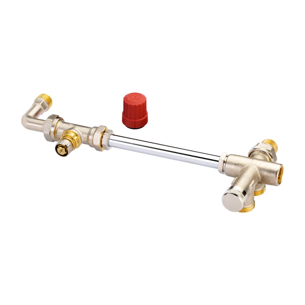 Danfoss Ventilgehäuse RA-K Durchgangsausführung mit Bogen, R 1/2", Kvs: 2,5, 013G3363... DANFOSS-013G3363 5702420031798 (Abb. 3)