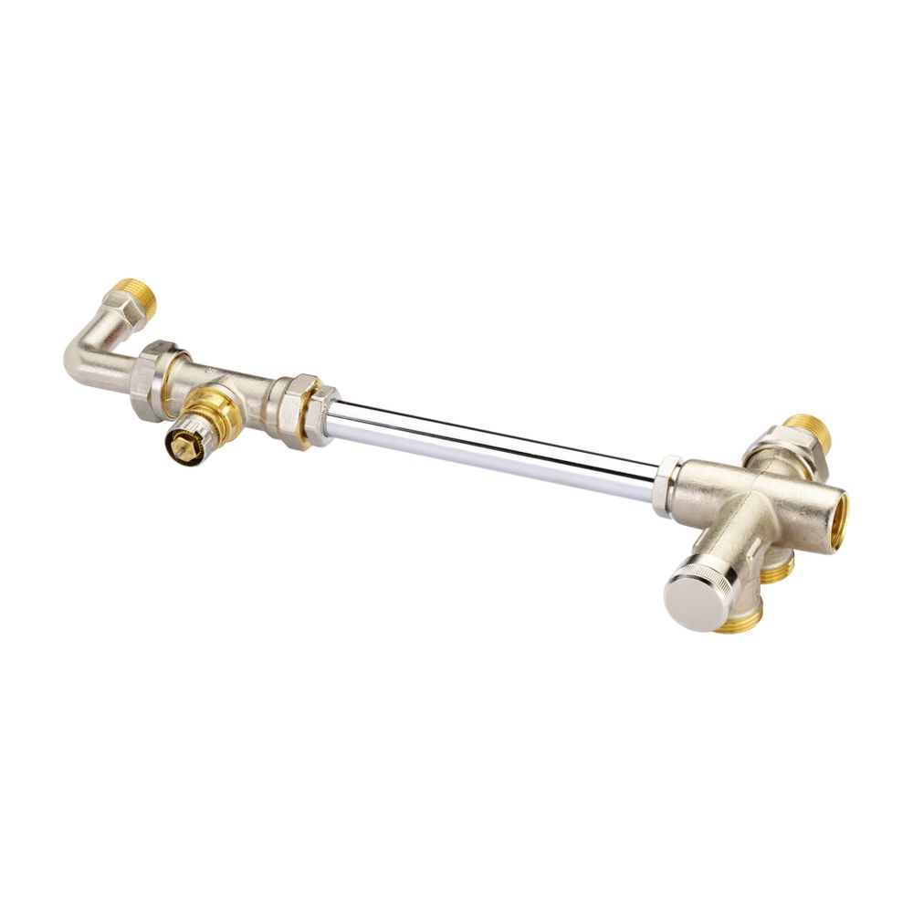 Danfoss Ventilgehäuse RA-K Durchgangsausführung mit Bogen, R 1/2", Kvs: 2,5, 013G336... DANFOSS-013G3363 5702420031798 (Abb. 12)