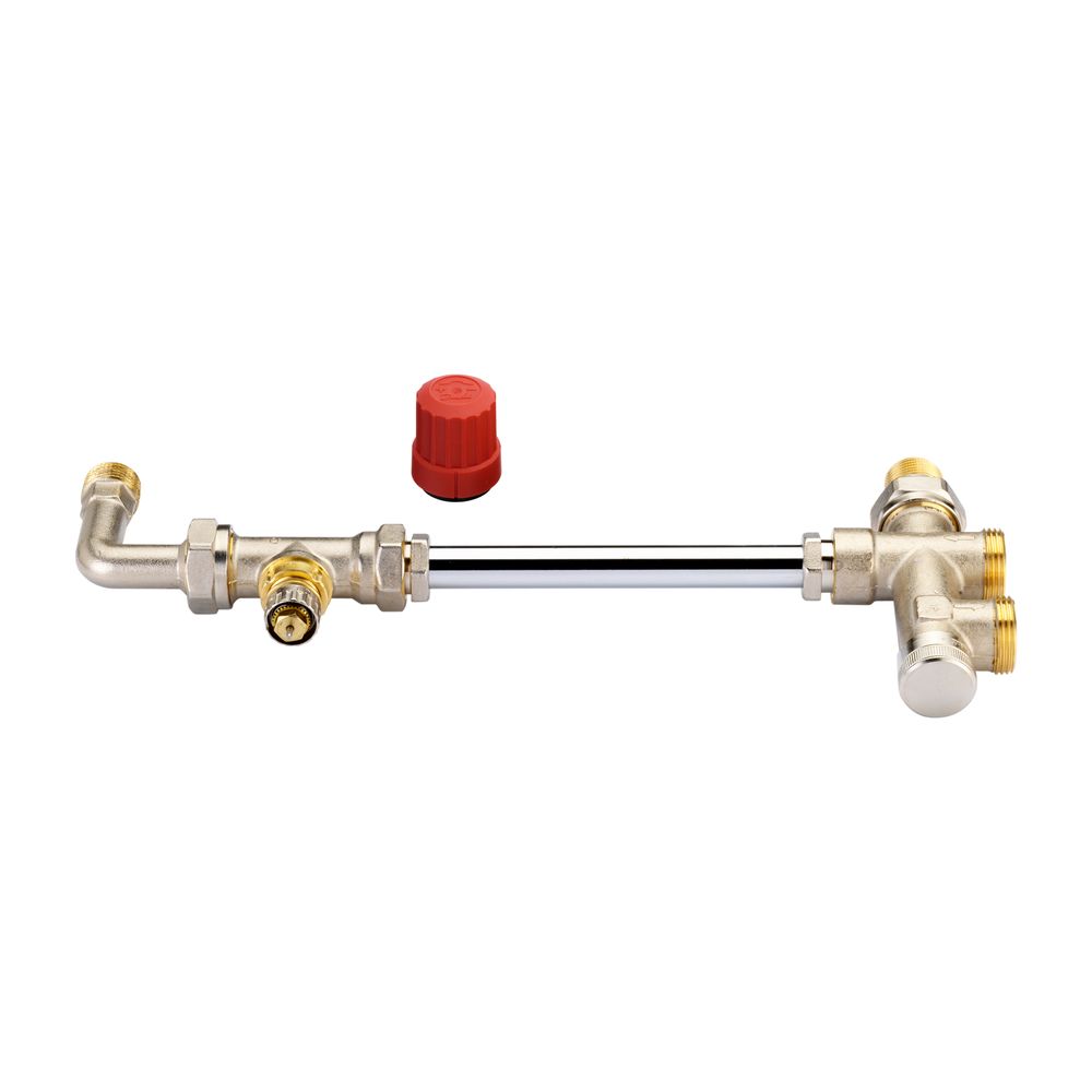 Danfoss Ventilgehäuse RA-K Durchgangsausführung mit Bogen, R 1/2", Kvs: 2,5, 013G3363... DANFOSS-013G3363 5702420031798 (Abb. 4)