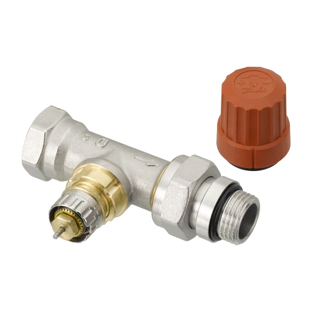 Danfoss Ventilgehäuse RA-N, DN 15, R 1/2", Durchgangsausführung, selbstdichtendem Nip... DANFOSS-013G0116 5702420095707 (Abb. 5)