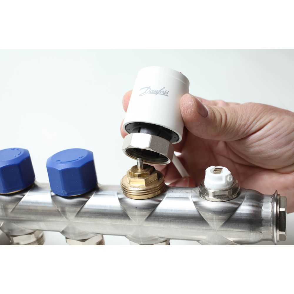 Danfoss thermischer Stellantrieb TWA-A NC, Kabel 1,2m, 230V, 50Hz, für RA-Gehäuse, 08... DANFOSS-088H3112 5702420049540 (Abb. 3)